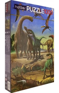 Пазл. Эра динозавров, 1000 элементов