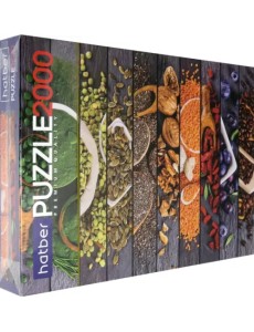 Пазл. Цветные специи, 2000 элементов Пазл. Цветные специи, 2000 элементов