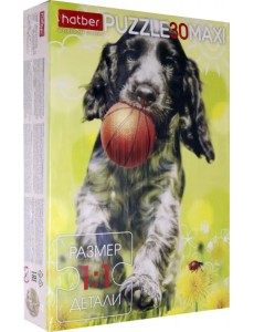 Пазл-maxi. Веселый щенок, 30 элементов Пазл-maxi. Веселый щенок, 30 элементов
