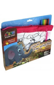 Раскрась свою сумку. Джунгли