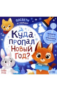 Книга с фонариком Куда пропал Новый год?