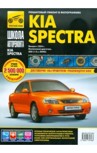 KIA Spectra с 2004 г. бензиновый двигатель 1,6 л. Руководство по эксплуатации, техническому обслуж.