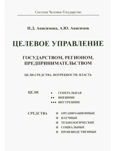 Целевое управление государством, регионом, предпринимательством. Цели-Средства. Потребности. Власть