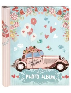 Фотоальбом "Свадебный кортеж" (магнитные листы, гребень) (77009) Фотоальбом "Свадебный кортеж" (магнитные листы, гребень) (77009)
