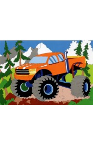 Картина по номерам. Джип