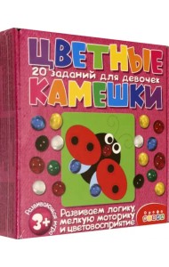 Цветные камешки. Задания для девочек