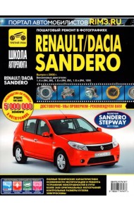 Renault/Dacia Sandero. Выпуск с 2008 г. Руководство по эксплуатации, техническому обслуживанию