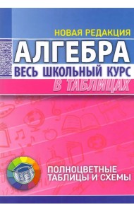Алгебра. Весь школьный курс в таблицах