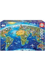 Пазл. Символы мира, 1000 элементов