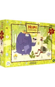 Мозаика Puzzle 104. Зебра в клеточку