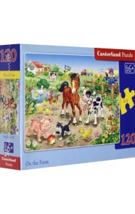 Пазл-midi. На ферме, 120 элементов