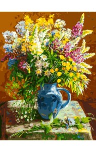 Живопись на холсте. В начале лета