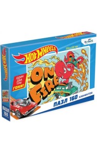Hot wheels. Пазл-160 В огне