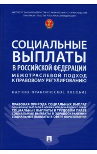 Социальные выплаты в Российской Федерации. Межотраслевой подход к правовому регулированию