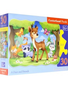 Пазл-midi. Олененок с друзьями, 30 элементов Пазл-midi. Олененок с друзьями, 30 элементов