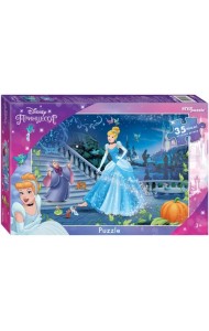 Пазл maxi. Золушка - 3, 35 элементов