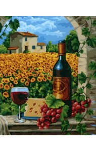 Рисование по номерам. Ароматное лето