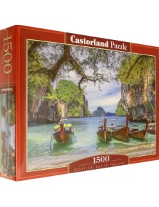 Пазл. Красивая бухта. Таиланд, 1500 элементов Пазл. Красивая бухта. Таиланд, 1500 элементов