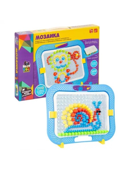 Мозаика для малышей игр.панель-чемодан, ВВ5020