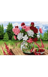 Рисование по номерам. Сладкий июнь