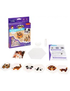 Аквамозаика 3D. Обезьянка, тигр, панда Аквамозаика 3D. Обезьянка, тигр, панда