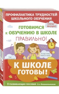К школе готовы. Комплект из 3-х развивающих пособий