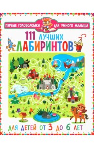 111 лучших лабиринтов. Для детей от 3 до 6 лет
