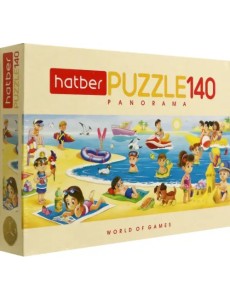 Пазл-панорама. Пляж, 140 элементов