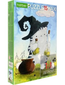 Пазл-maxi. Приключения кота Пирожка, 15 элементов Пазл-maxi. Приключения кота Пирожка, 15 элементов