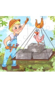 Пазл-16 деревянный 