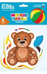 Мягкие пазлы. Игрушки
