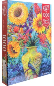 Пазл. Подсолнухи, 1000 элементов