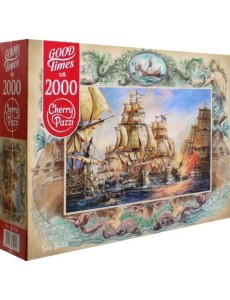 Пазл. Морское сражение, 2000 элементов