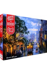 Пазл. Огни города после дождя, 1000 элементов