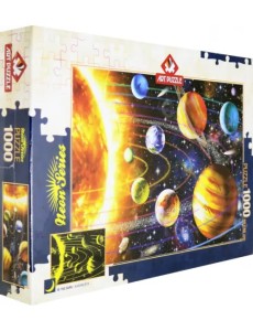 Пазл неоновый. Солнечная система, 1000 элементов