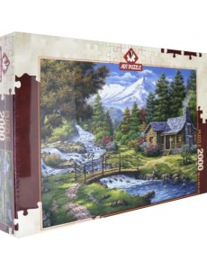 Пазл. Два каскада, 2000 элементов Пазл. Два каскада, 2000 элементов