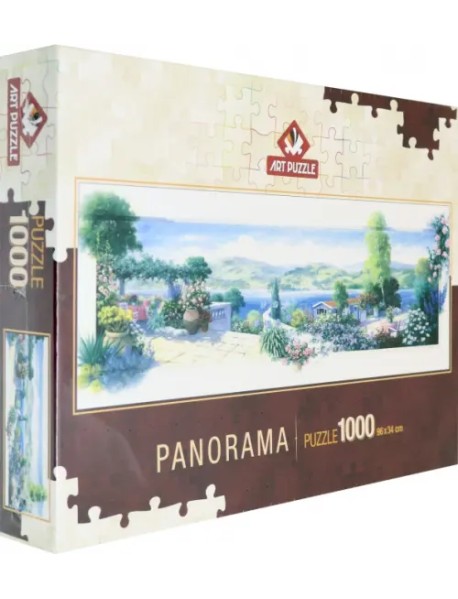 Пазл-панорама. Террасный сад, 1000 элементов