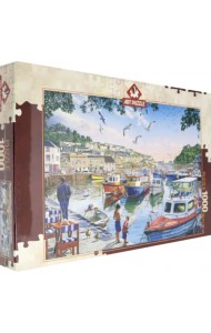 Пазл. Маленькие рыбаки в гавани, 1000 элементов