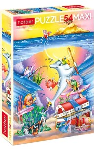 Пазл-maxi. Подводные приключения, 54 элемента