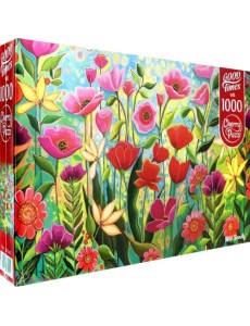 Пазл. Цветочная фантазия, 1000 элементов Пазл. Цветочная фантазия, 1000 элементов
