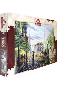 Пазл. Летний дождь. Париж, 2000 элементов