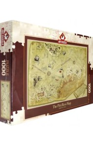 Пазл. Карта Пири Рейса, 1000 элементов