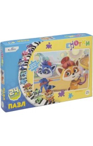 Енотки. Пазл-24 Дуэт