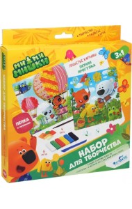 Набор для творчества с пластилином. МиМиМишки. Пушистые картинки. Летняя прогулка