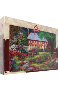 Пазл. Лошади в саду, 1500 элементов