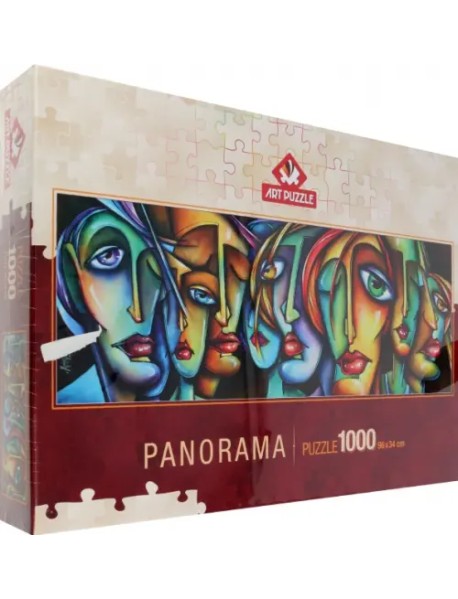 Пазл-панорама. Городское граффити, 1000 элементов