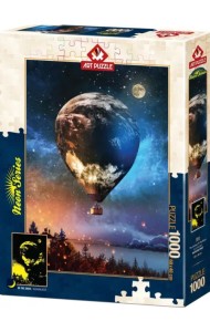 Пазл неоновый. Путешествие на Луну, 1000 элементов