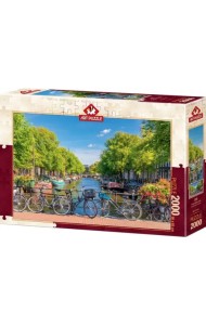 Пазл. Амстердамский канал, 2000 элементов