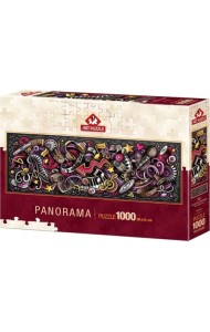 Пазл-панорама. Алфавит ритма, 1000 элементов