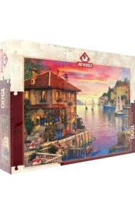 Пазл. Средиземноморская гавань, 1500 элементов